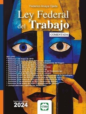 cover image of Ley Federal del Trabajo Comentada 2024